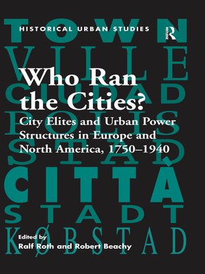 cover image of Who Ran the Cities?